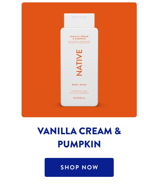 VANILLA CREAM & PUMPKIN| SHOP NOW