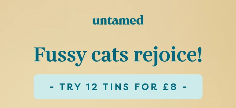 Fussy cats rejoice! Try 12 tins for £8.