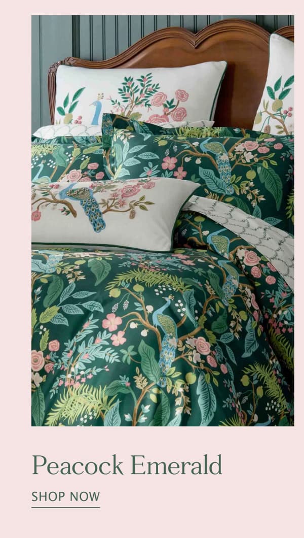 Shop Peacock Emerald Collection