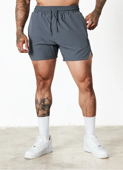Vanquish Essential Denim Blue Performance 4" Shorts