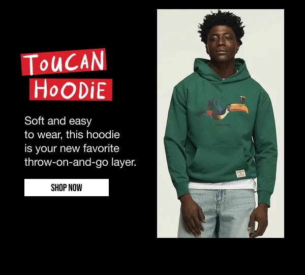 Tucan Hoodie Shop Now