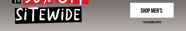 Up to 50% off Shop Men's