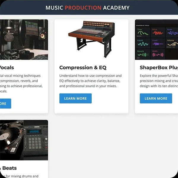 music producer level up website