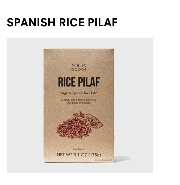 Organic Spanish Rice Pilaf