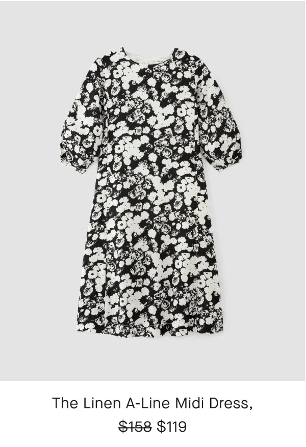 [IMAGE]The Linen A-Line Midi Dress