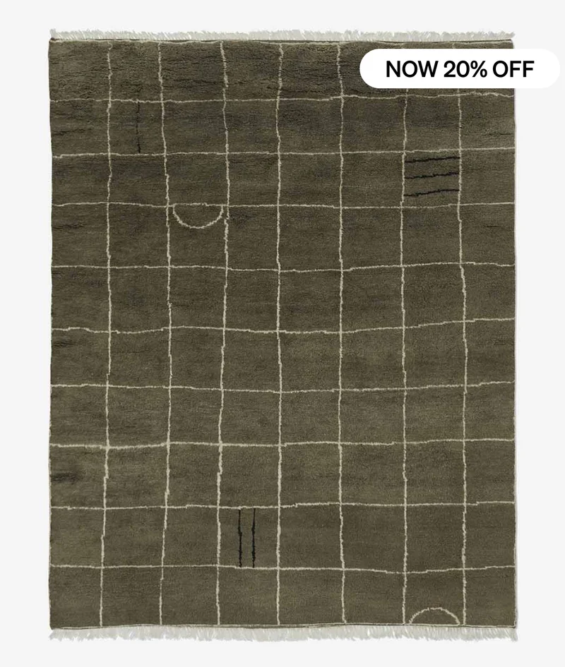Shop Irregular Grid Rug