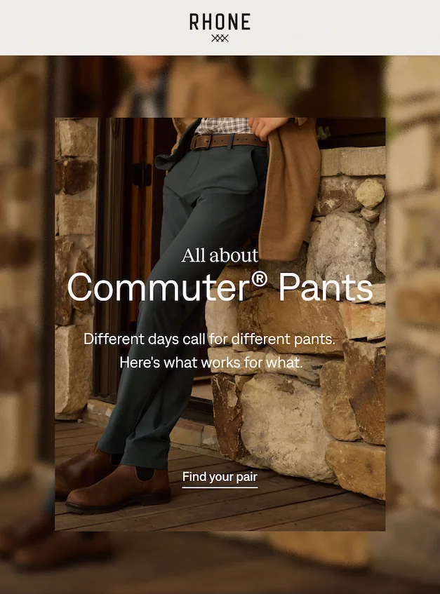 RHONE: Commuter® Pants. Find your pair