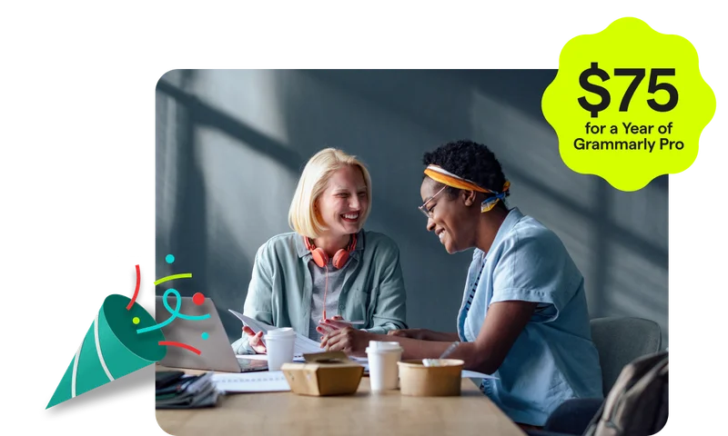 $75 for a Year of Grammarly Pro