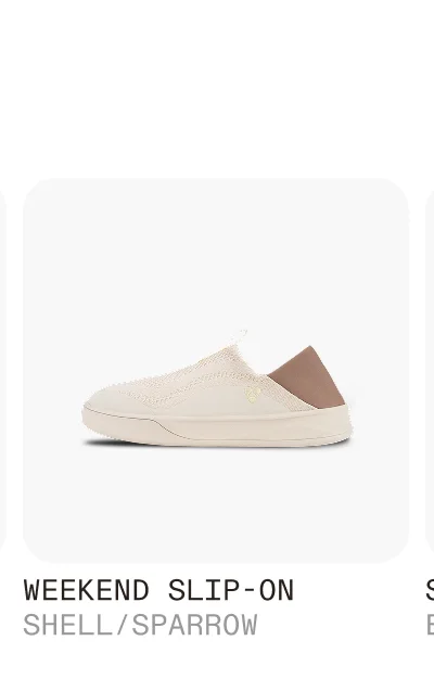 Weekend Slip On Shell Sparrow