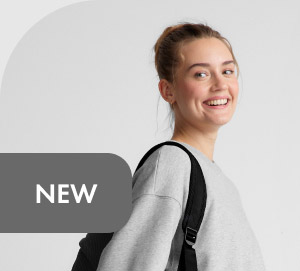 LuxeFleece Crewneck Sweatshirt in Light Heather Gray