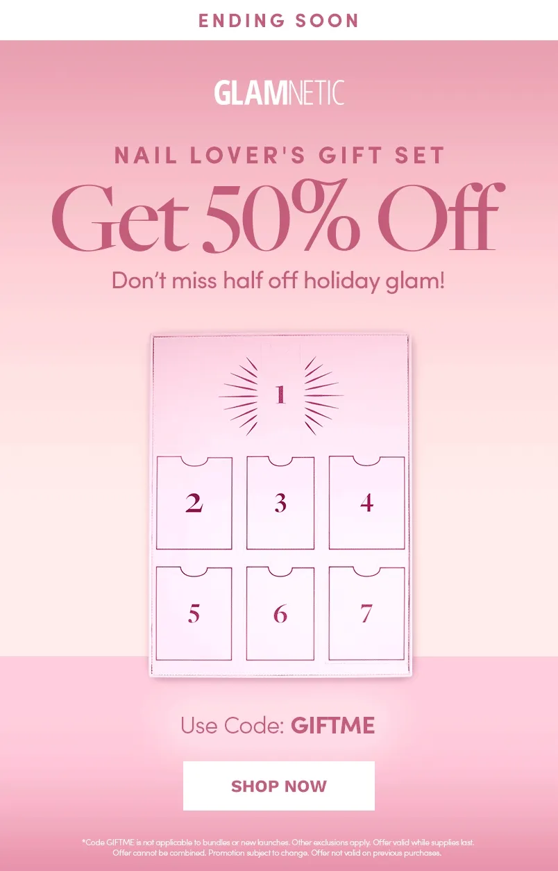 Shop 50% Off with code GIFTME