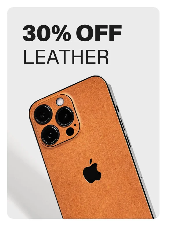 30% off Leather