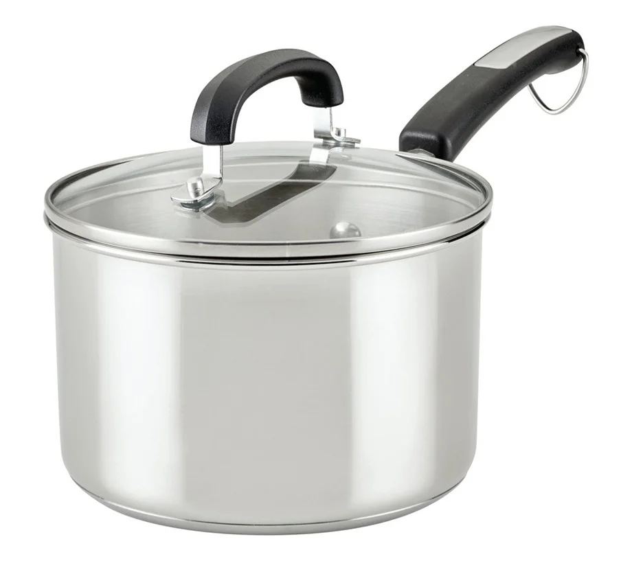 Farberware Brilliance Stainless Steel Saucepanwith Lid 3 Qt