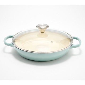 Le Creuset 2.25-qt Signature Cast Iron Braiser w/ Glass Lid