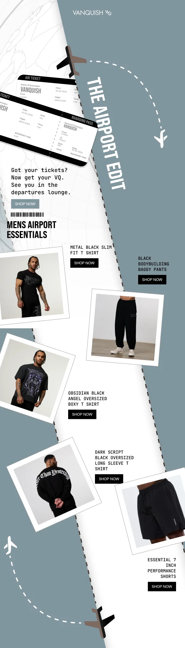 Mens Airport Essentials