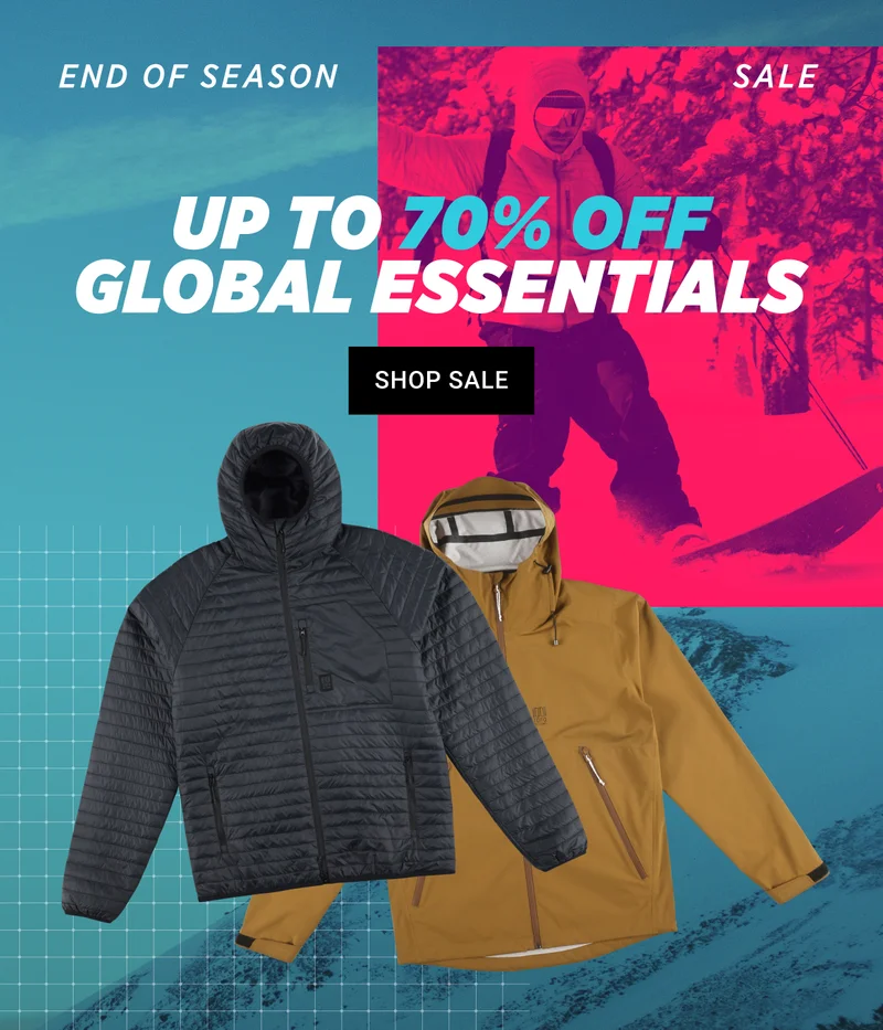 End of Season Sale  - Up to 70% Off Global Collection