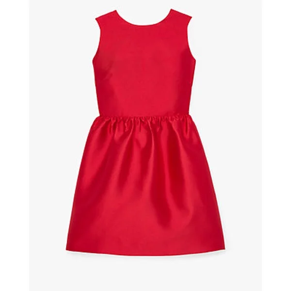 Fit-and-flare Bow Dress