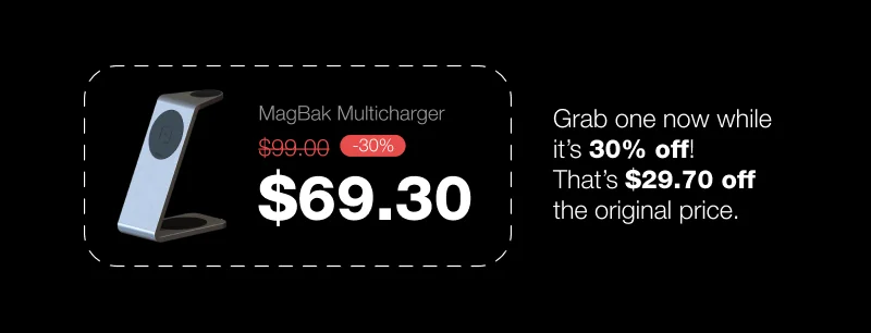 MagBak 3-in-1 Multi-Charger