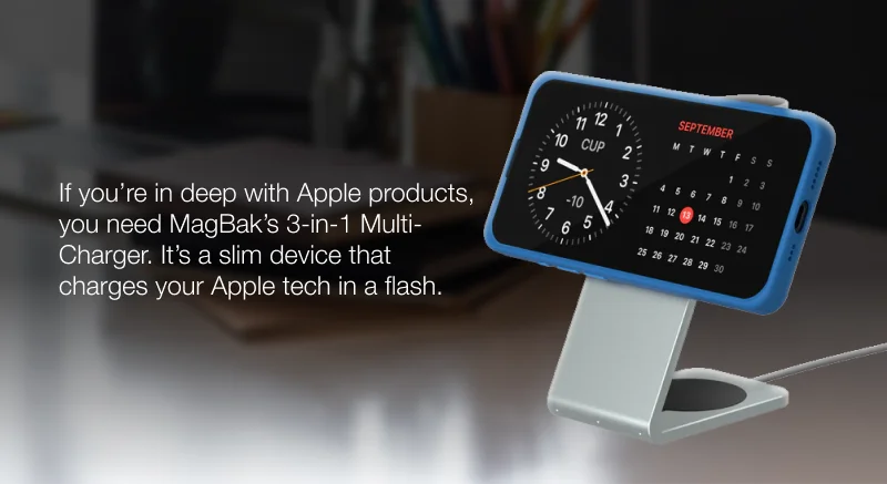 MagBak 3-in-1 Multi-Charger