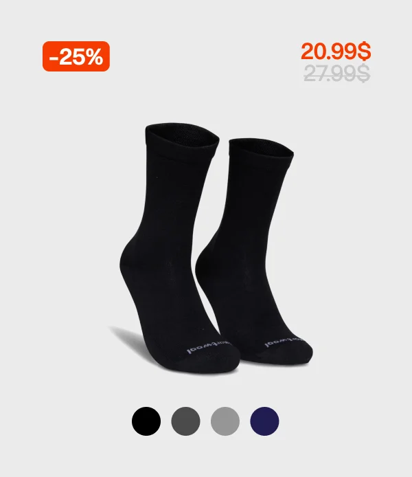 Everyday Anchor Line Crew Socks - Unisex