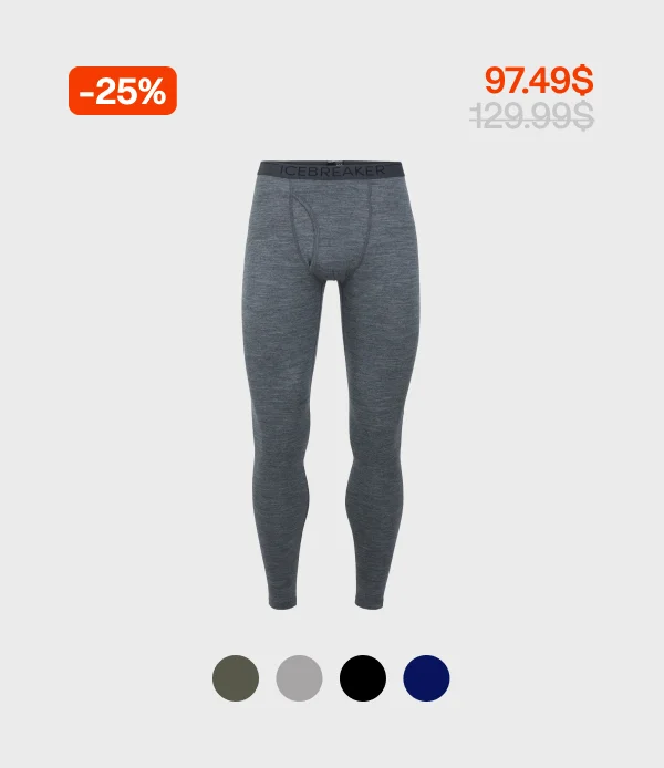 Merino 200 Oasis Legging with Fly - Men's