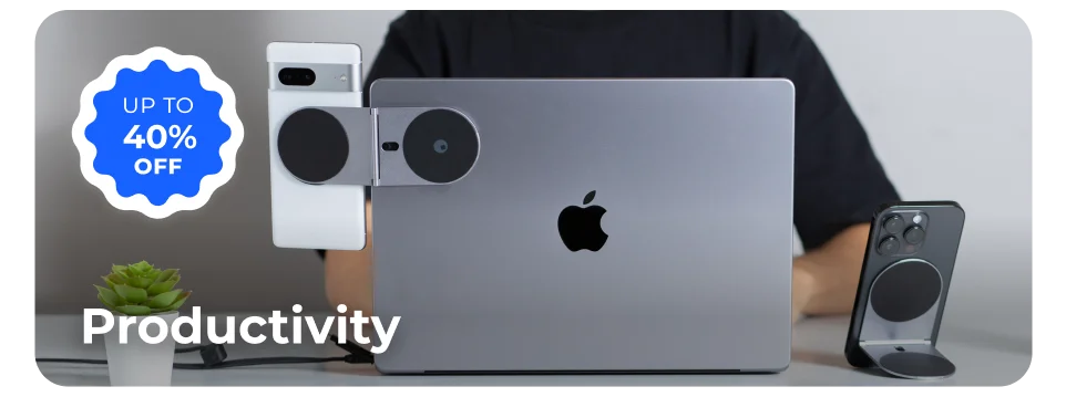 Here’s a sneak peek at what’s coming: Spare Kits, Pouches, Notebooks ➝ 40% OFF inCharge X, inCharge XL ➝ 40% OFF AirCard  ➝ 50% OFF EDGE Pro collection ➝ 20% OFF