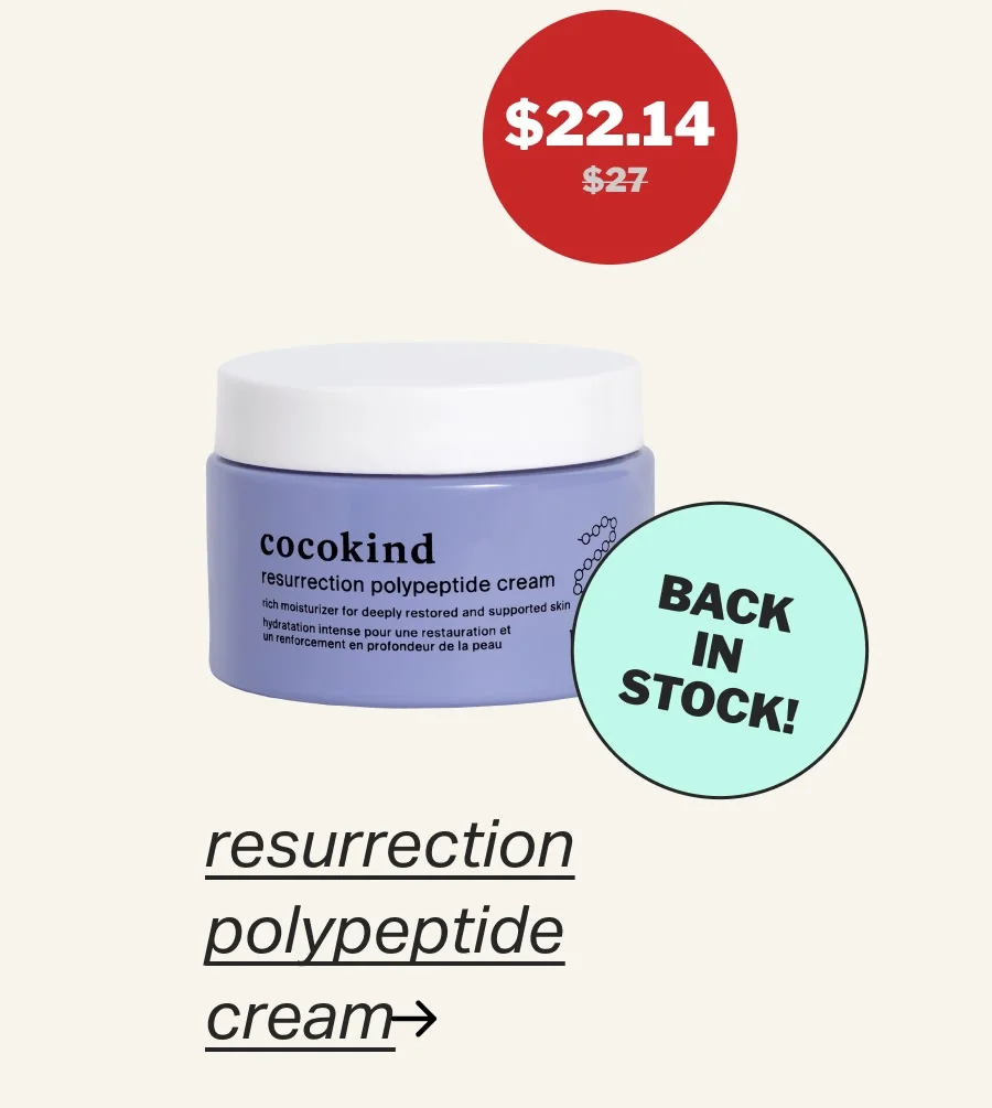 resurrection polypeptide cream