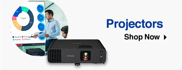 Projectors. Shop Now.
