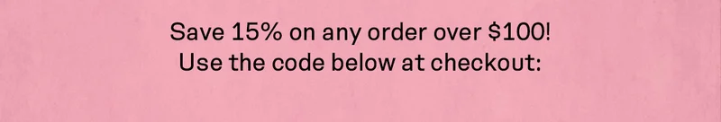 Flash Sale! 15% OFF Sitewide!