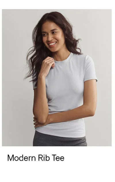 Modern Rib Tee