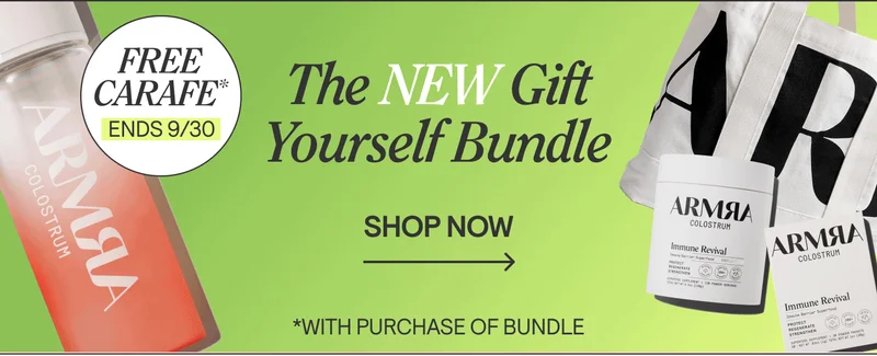 Free Carafe. Ends 9/30. The New Gift yourself Bundle. Shop Now. *With purchase of Bundle.
