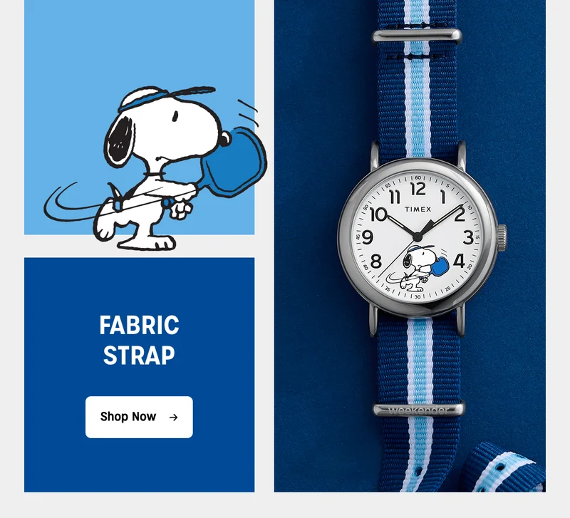 Shop Now (Fabric Strap) - Timex