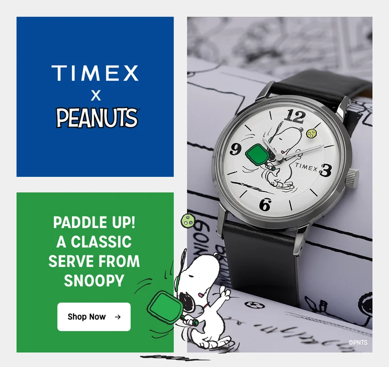 Shop Now (Peanuts Pickleball) - Timex