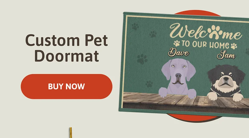 Custom Pet Doormat