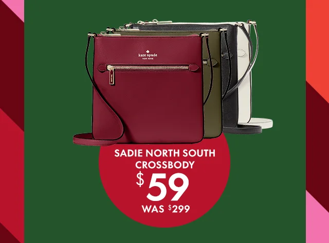 Sadie North South Crossbody $59 Was $299