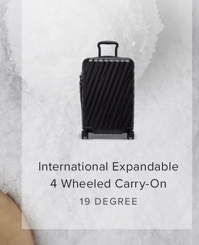 International Expandable 4 Wheeled Carry-On