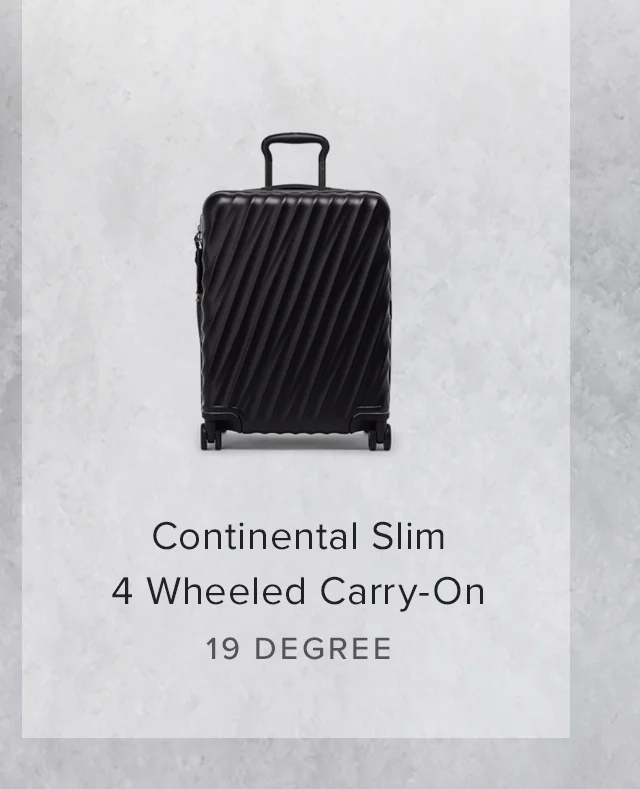 Continental Slim 4 Wheeled Carry-On