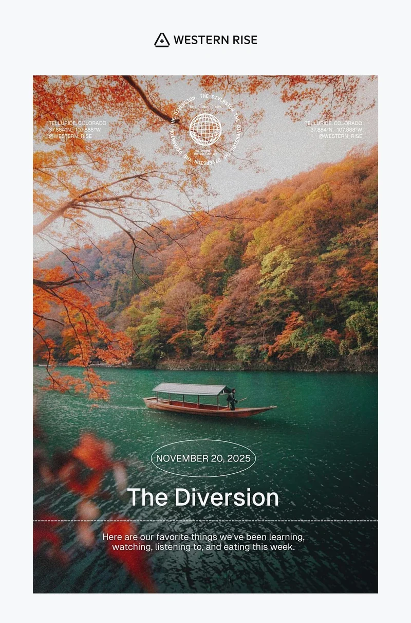 The Diversion: November 20, 2025