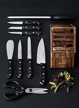 "WÜSTHOF® Gourmet 10-Piece Knife Block Set "