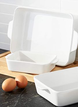 Potluck Baking Dishes, Set of 3