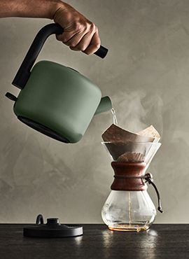 Fellow Clyde Smoke Green Electric Kettle
