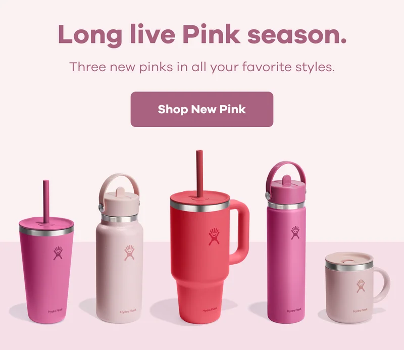 Long live Pink season. Three new pinks in all your favorite styles. | Shop New Pink