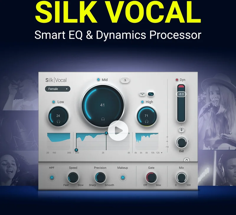 Silk Vocal – Smart EQ & Dynamics Processor