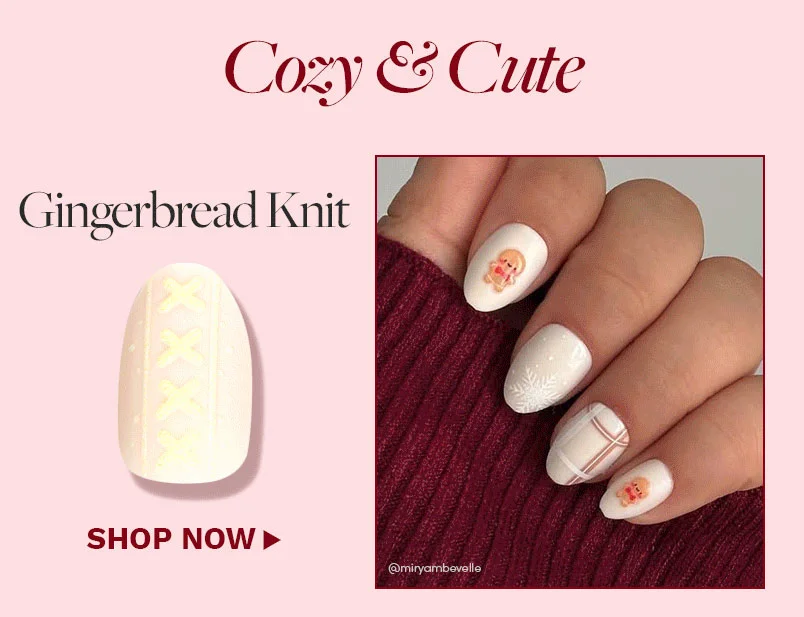 Shop 20% off Gingerbread with the code HOLIYAY