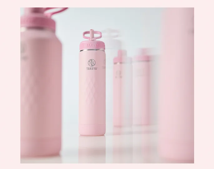 Peony 22oz Takeya Sport Water Bottle
