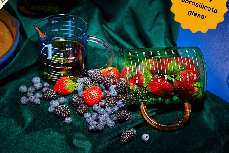 Sturdy Borosilicate glass!