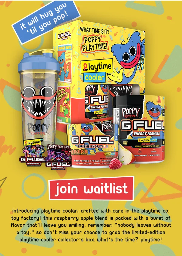 JOIN THE WAITLIST FOR PLAYTIME COOLER TODAY!