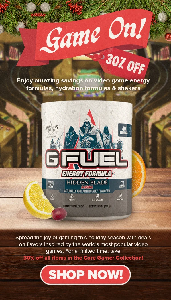 GAME ON! 30% OFF