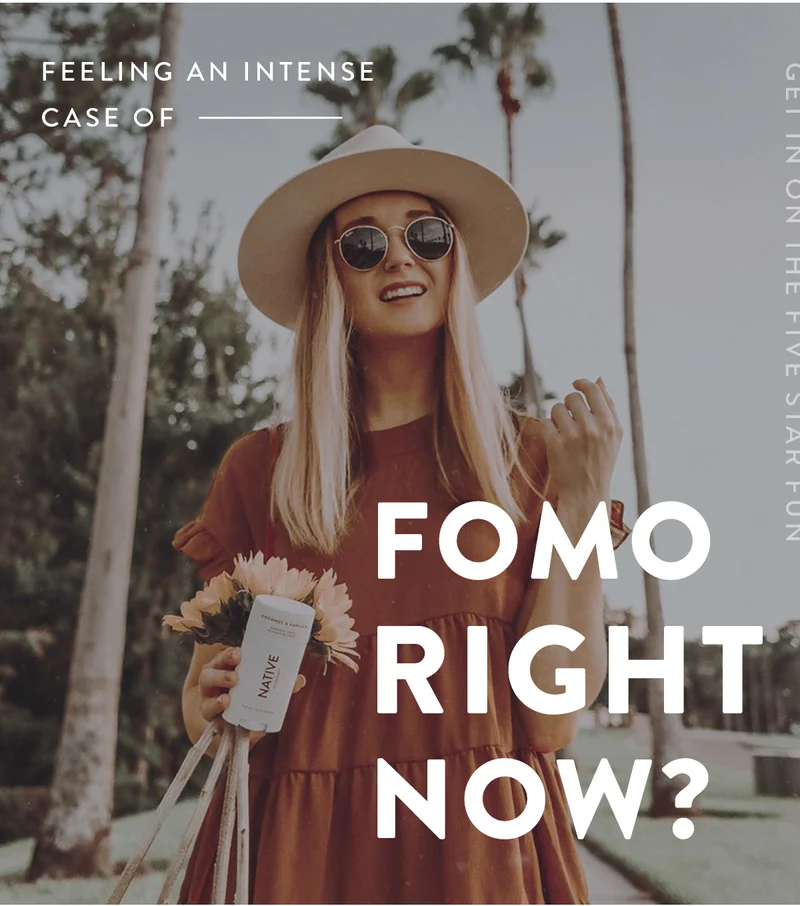 Feeling An Intense Case of FOMO Right Now?