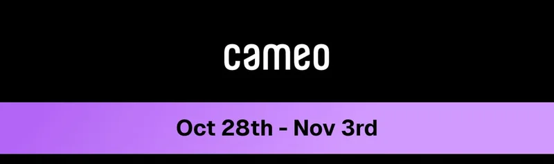 This Week On Cameo